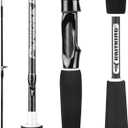 KastKing Perigee II Spinning & Casting Fishing Rods, Fuji O-Ring Line Guides, 24 Ton Carbon Fiber Casting and Spinning Rods - Two Pieces,Twin-Tip Rods and One Piece Rods