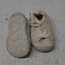 JIASUQI Baby Shoes for Toddler Boys Girls Sneakers Slip on Walking Shoes for Babies (6-12 Months Infant, Beige)