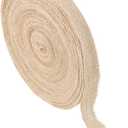 82 Yard 1 Inch Burlap Ribbon Roll, Jute Fabric Crafts Ribbon for Art, DIY Crafts, Decoration