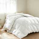 Martha Stewart Hotel Luxury Goose Feathers Down Fiber Comforter Twin Size