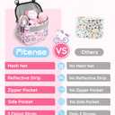 Kids Bike Basket, Bicycle Basket Front Handlebar, Waterproof Cute Fabric Children's Bike Basket, Kids Bike Accessories Fit Most Boys, Girls, Toddlers Bike or Scooter, Easy to Install