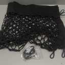 Envelope Style Cargo Net Compatible with Nissan Pathfinder New 2026 2025 2024 2023 2022 2021 2020 2019 2018 2017 2016 2015 2014 2013 Trunk Car Rear Tailgate Touring Netting