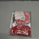 Graduation Decorations 2026 Red Themed Set, Congrats Grad Banner Class of 2026 Backdrop Balloons and Streamers Kit High School and College Graduation Party Supplies