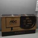 AOC C27G4ZH 27" Curved Frameless Ultra-Fast Gaming Monitor, FHD 1080p, 0.3ms HDMI 240Hz/DP 280Hz, 1500R, AMD FreeSync, HDR, Height Adjustable