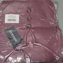MOLERANI Women's Casual Button Down Midi Dress with Pockets,Mauve,2XL