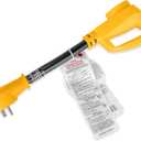 Camco Camper/RV Dogbone Electrical Adapter - Features 15-Amp Male (NEMA 5-15P) & 30-Amp Female (NEMA TT-30R) - Rated for 125 Volts/1875 Watts & Crafted w/Copper 10/3-Gauge Wires (55165)