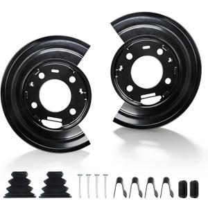 924-212 Brake Dust Shield, Front Left Right | For Ford F-250 Super Duty 2005-2010, F-350 2008-2009, F-350 Super Duty 2005-2012, F-450 Super Duty 2011-2012