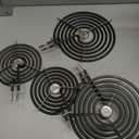 WB30M1 WB30M2 Electric Stove Burners Replacement Fit for G-E Stove Burner Replacement Kit-Fit for G-E Hot-point Stove Top Element Burner-2 WB30M1(6") & 2 WB30M2(8") Stove Burner Kit by AMI PARTS