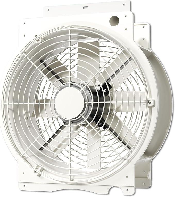 High Speed Air Ventilation Fan 3470CFM Heavy-Duty Ceiling-mounted Fan for Greenhouse, Factory, hotel, 120V/60Hz,1720RPM