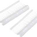 MECCANIXITY J Hook Standard Tagging Fasteners,Plastic Regular,Standard Label Gun Price Tagging Barbs for Garment Price Tag Label Barbs 25mm (1 Inch),Pack of 500 White