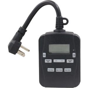 Prime TNODP23 EZ-Set 2-Outlet 24-Hour Digital Outdoor Timer