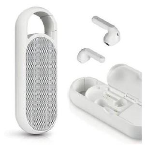 DUO BLUETOOTH SPEAKER/BUDS WHITE