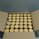 NETANY 36 Pcs Glass Spice Jars with Bamboo Lids, 4 oz Glass Jars with Minimalist Farmhouse Spice Labels Stickers, Collapsible Funnel, Seasoning Storage Bottles for Spice Rack, Cabinet, Drawer