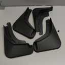 Mud Flaps Compatible with Chevrolet Trax 2026 2025 2024, Mud Guards 4pcs Fender Guards Compatible with Chevy Trax Accessories 2026 2025 2024 No Drill Splash Guards (Black)