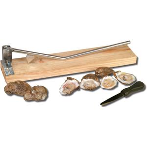 King Kooker 5500 Stainless Steel Oyster Opener, with Oyster Knife King Kooker 5500 Stainless Steel Oyster Opener, with Oyster Knife
