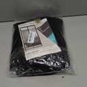 Magnetic Screen Door - Self Sealing, Heavy Duty, Hands Free Mesh Partition Keeps Bugs Out Let Breeze in- Pet and Kid Friendly - Keep Open Feature (Black, Fit Door Size 38 x 82 Inch)