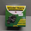 TRATPER Rat and Chipmunk Traps. Prevents Accidental Triggering with Dual Tunneled Design. Covered Snap Traps for Humane Kill, Reusable, Pest Control for Rats, Indoor & Outdoor Use. 4 Pack