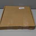 Decorative Round Tray with Bead Garland, 13 Inch Whitewashed Farmhouse Coffee Table Centerpiece, Wooden Decor Tray with Handles for Kitchen Island & Entryway