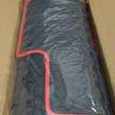 Car Floor Mat for Honda Civic 9th Generation 2012 2013 2014 2015, Custom Fit Rubber Black and Red Auto Floor Liners Mat All Weather Protection Heavy Duty Odorless