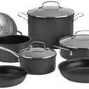 Cuisinart Chef's Classic™ Nonstick Hard Anodized 11 Piece Set, 11 PC, 
Size	11 PC
Volume	33 quarts