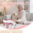 Electri Knitting Machine Adapter, Quick Knit Attachment Compatible with Sentro 22/40/48 Needles, Jamit, Loops & Threads  Adjustable Height, Speed Control, Reverse Knitting  Halloween & Xmas Knits