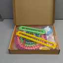 READAEER Knitting Loom Kit with Pompom Maker, Round Knitting Loom for Hat, Rectangular for Blanket Scarf Shawl, Knitting Loom Kit for Beginner