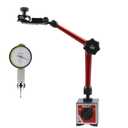 Shars 176 Lbs Universal Magnetic Base Indicator Holder with Speed Set Fine Adjustment + 0.03" Dial Test Indicator 202-7960(202-7932+303-3203) P]