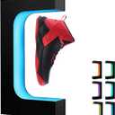 Yegvea Levitating Shoe Display Floating Sneaker Stand,Magnetic Levitation Sneakers Stand with 16 Colors Remote Control and 360° Rotation
