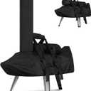 Carry Cover for Ooni Karu 12, Heavy Duty Waterproof Pizza Oven Cover with Separate Chimney Bag for Pizza Maker
