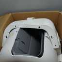 Mintakawa Automatic Cat Litter Box Self Cleaning - APP Control and Weight Monitoring - Ultra-Quiet, Suitable for Medium Cats and Kittens, Safe Anti-Pinch Litter Box (Assembly Required) - White