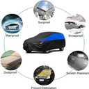 GUNHYI Mazda Car Cover Custom Fit Mazda CX5 CX-5 Waterproof All Weather, Lightweight Full Car Cover Outdoor Sun UV Rain Dust Snow Wind Protection.