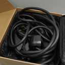 Level 2 EV Charger 40Amp, Adjustable Current & Timing Delay, 240V, 9.6kW, NEMA 14-50 Plug, Portable Home Electric Vehicle Charging Station with 25FT EV Charging Cable for J1772 BEVs/PHEVs