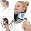 Neck Traction Device - Adjustable Inflatable Neck Stretcher,Lightweight Neck Support Brace for Cervical Spine Decompression,Pain Relief Neck Decompression Tension Relief