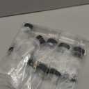 Piutouyar 4 oz Plastic Juice Bottle, 12 Pack Reusable Bulk Beverage Drink Containers Household Beverage Containers for Juice, Milk, Water, Smoothies, Homemade Beverages