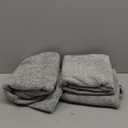 MIULEE Pack of 4 Couch Throw Pillow Covers 20x20 Inch Light Gray Soft Decorative Chenille Pillow Covers Farmhouse Accent Cushion Covers for Boho Spring Home Decor Sofa Bedroom Living Room