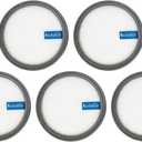 Washable HEPA Dust Filter for PRETTYCARE Vacuum Cleaners - Fits W200, W300, W400 Models, Replacement Parts(5pcs)