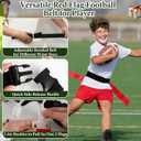 Football Advent Calendar 2025-24 Days Sports Countdown Calendar for Teens Boys Girls Rugby Sports Party Favors Gifts for Football Pans (Red Green Football)