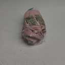 Wenrine Womens Striped Mini Dress Casual Zipper Cap Sleeve Collared V Neck Loose Knit Summer Dresses (Large, Pink)