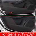 Car Door Anti Kick Pad for Nissan Altima Accessories 2019 2020 2021 2022 2023 2024 2025 2026 Protector Collision Stickers Inner Decorative