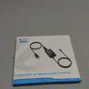 ESynic Professional eARC Audio Extractor-Only Work for HDTV ARC/eARC Ports-192KHZ ARC to Optical Audio Adapter-Easy to Setup-7ft Long-Dolby5.1 & DTS 5.1 Formats-from HDTV to Optical Soundbar-No CEC