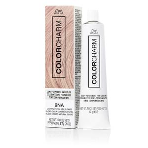 COLORCHARM Demi Permanent Hair Color - Gloss, Refresh & Tone - 2 Fl Oz (9NA Light Natural Ash Blonde)