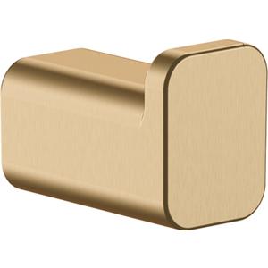 hansgrohe AddStoris Single Hook in Brushed Bronze 1-inch Accessories in Brushed Bronze, 41742140