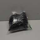 Womens Tulle Skirt Steampunk High Low Irregular Tutu Bustle Skirt Asymmetric Layered Mesh Elastic Waist Dovetail Skirts (Medium, Black)