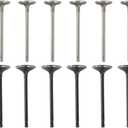 labwork 16PCS Intake Air-out Engine Valves Replacement for GM 2.0L 2.2L 2.4L ECOTEC DOHC 12622329 12615936