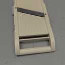 Benriner Mandoline Jumbo Slicer, Japanese Stainless Steel Blade, Beige