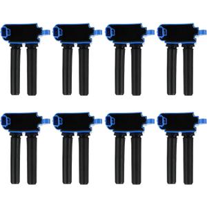 Ignition Coil Pack for 05-10 Chrysler 300, Aspen, Dodge Challenger, Charger, Durango, Magnum, Ram, Jeep Commander, Grand Cherokee, UF504 5C1569 GN10352 CUF504 C1648, 8PCS