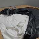 Feather Down Comforter Oversize King Size,Hotel Style Bedding Comforter,750+ Fill Power,1200TC,100% Organic Cotton Fabric,All Season White Duvet Insert with 8 Corner Tabs