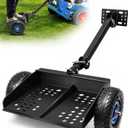 Walk Behind for Mower Sulky, Two Wheels Lawn for Mower Sulky with 10" Tires