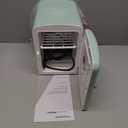 Frigidaire EFMIS171 Retro Mini Portable Personal Fridge - Ideal for Home, Office or Dorm - Includes Carrying Handle, AC/DC Wall/Car Charger (Green)