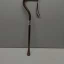 Medline Aluminum-Bronze Offset Walking Cane, Adjusts 2938 & Supports Up to 300 Lbs.  Mobility Aid Provides Balance for Seniors & Adults